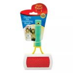 Pride and Groom Double-Sided Pin Brush for Dogs Pet Hair Fur Grooming Comb