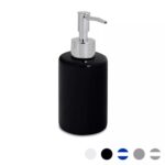 Pump Soap Dispenser Bottle Ceramic Kitchen Bathroom Home, 280ml - Black