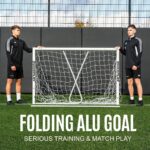 Quickplay Pro Alu Match Football Goal in 3 Sizes - Image 2