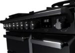 RANGEMASTER ESDL90DFPGBL/CM1 Estel Deluxe 90cm Dual Fuel Range Cooker - Black and Chrome - Image 3