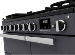 RANGEMASTER Estel Deluxe ESDL90EIPSLT/CM1 90 cm Electric Induction Range Cooker - Slate and Chrome - Image 7