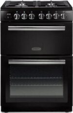 RANGEMASTER Professional Plus PROPL60DFFBL/C 60 cm Dual Fuel Cooker - Black and Chrome