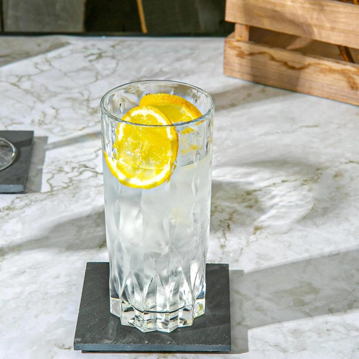 RCR Crystal 6x Marilyn Highball Glasses Set Cut Glass Cocktail Tumblers 350ml - Image 4