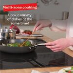 RUSSELL HOBBS RH90EH7011 90 cm Electric Ceramic Hob - Black - Image 5