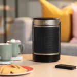 RUSSELL HOBBS RHCH2002G Ceramic Fan Heater - Black and Gold - Image 6
