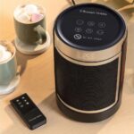 RUSSELL HOBBS RHCH2002G Ceramic Fan Heater - Black and Gold - Image 7