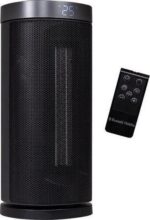 RUSSELL HOBBS RHCTH2001S Portable Ceramic Fan Heater - Black and Silver - Image 2