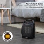 RUSSELL HOBBS RHFH1006B Portable Hot and Cool Convector Heater - Black - Image 7