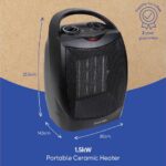 RUSSELL HOBBS RHFH1006B Portable Hot and Cool Convector Heater - Black - Image 3