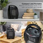 RUSSELL HOBBS RHFH1006B Portable Hot and Cool Convector Heater - Black - Image 8