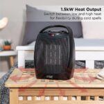 RUSSELL HOBBS RHFH1006B Portable Hot and Cool Convector Heater - Black - Image 9