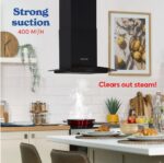 RUSSELL HOBBS RHGCH601B Chimney Cooker Hood - Black - Image 10