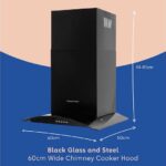 RUSSELL HOBBS RHGCH601B Chimney Cooker Hood - Black - Image 3