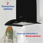 RUSSELL HOBBS RHGCH901B Chimney Cooker Hood - Black - Image 3
