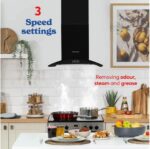 RUSSELL HOBBS RHGCH901B Chimney Cooker Hood - Black - Image 4