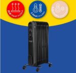 RUSSELL HOBBS RHOFR9004B Portable Oil-Filled Radiator - Black - Image 9