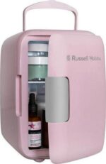 RUSSELL HOBBS Retro RH4CLR1001P Mini Cooler - Pink - Image 2