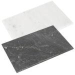 Rectangle Marble Chopping Board 40cm x 30cm Kitchen Non-Slip Cutting Board