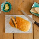 Rectangle Marble Chopping Board Rustic Dining Place Setting 30 x 20cm Grey - Image 5