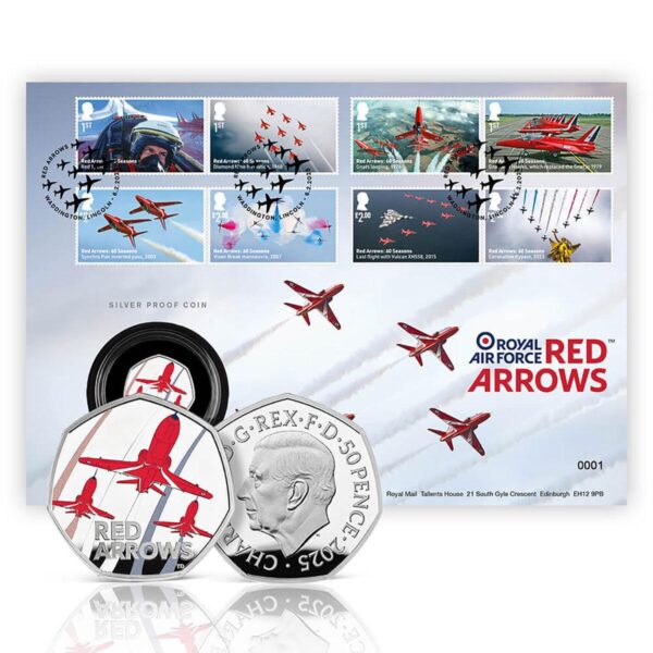 Red Arrows 50p Silve 54ec1a2997a8987b4bdff43bdd0544ab