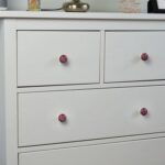 Resin Cabinet Knob Kitchen Bedroom Cupboard Drawer Handles Dark Red - Image 7