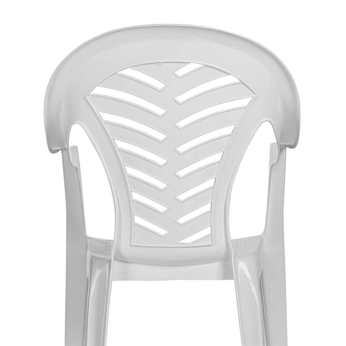 Resol 4x Palma Garden Dining Chairs Outdoor Patio Furniture White - Image 7