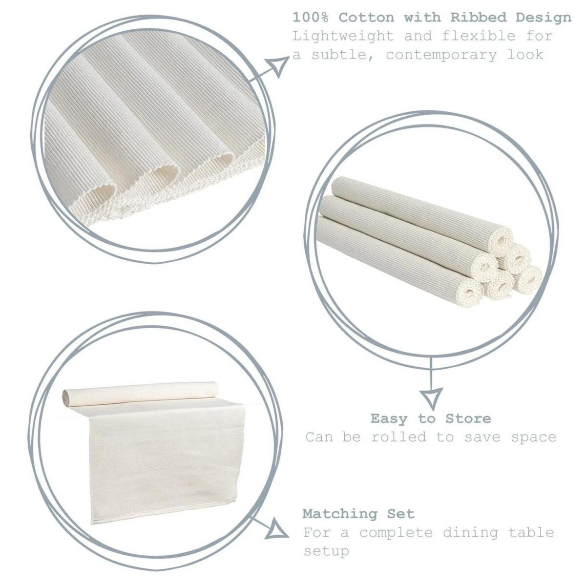 Ribbed Cotton Placem df36139c68f94be4413ef183b4f84e92