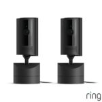 Ring Pan-Tilt Indoor Cam 2 Pack in Black