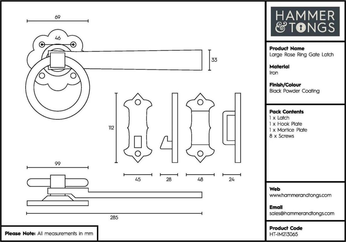 Rose Ring Gate Latch ec4a2dcf89b4793a19e50854dec77ce4