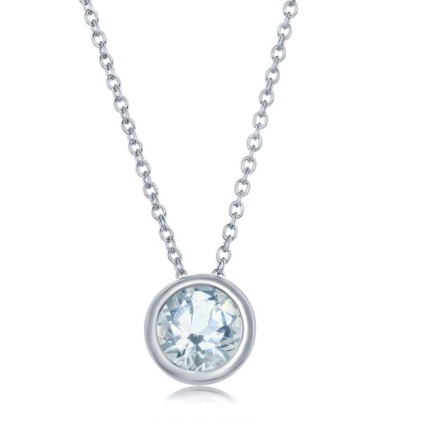 Round Cut Aquamarine 3a8b8183482f81f89d55fac40fa061ed