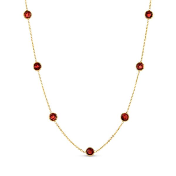 Round Cut Garnet Nec 96c459b24b553ff3677d9d93ead7a144