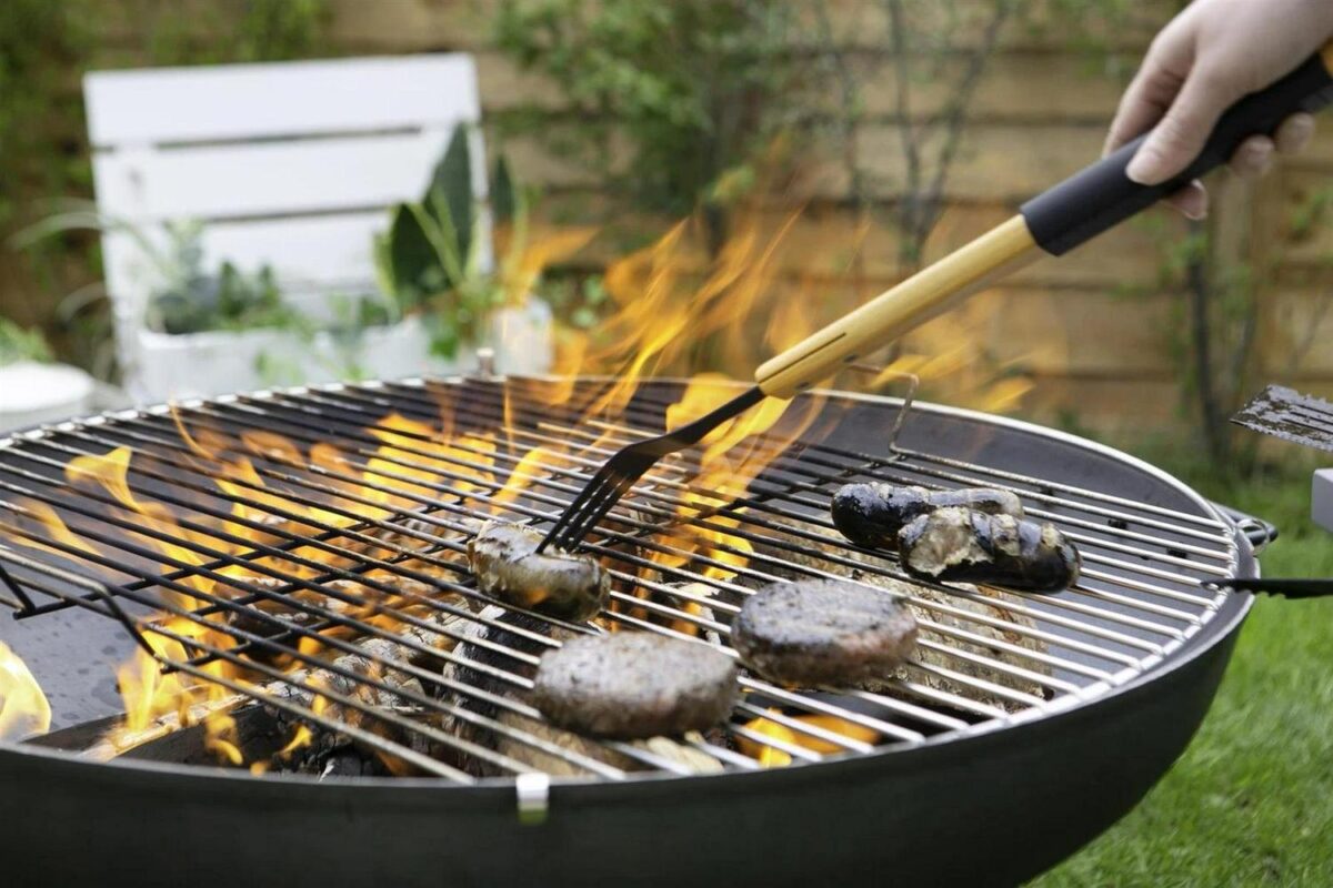 Round Fire Pit Grill 36830465a4522b0028fca5af072405f2
