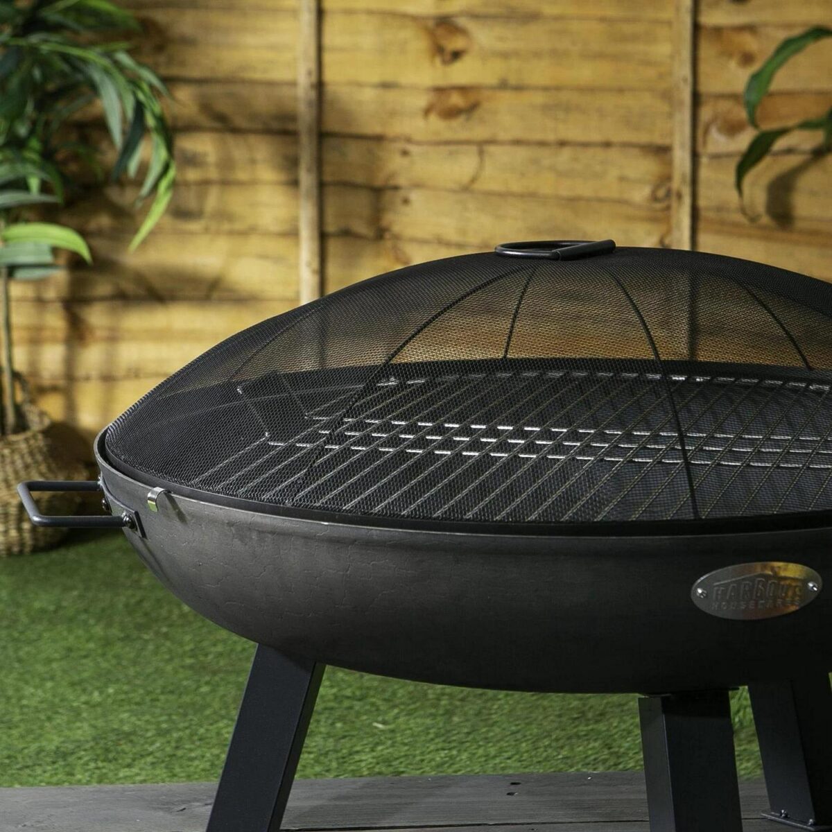 Round Fire Pit Grill ed0e8ed258824fced10c8e5e43c548f0