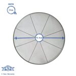 Round Firepit Dome Large Metal Dome 73cm - Image 3