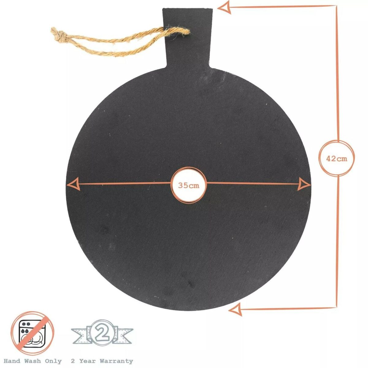 Round Slate Serving 44d5390b4b276e8c7224d5aa053a7376