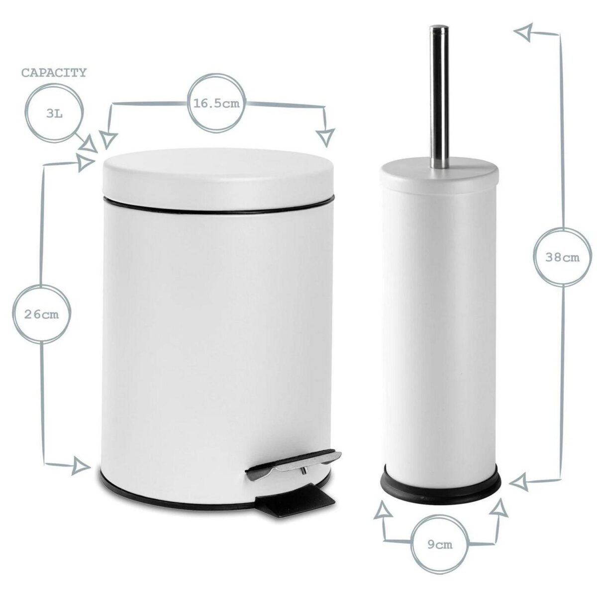 Round Toilet Brush a b67e2a8fcbd4bae8f7463476afe02236