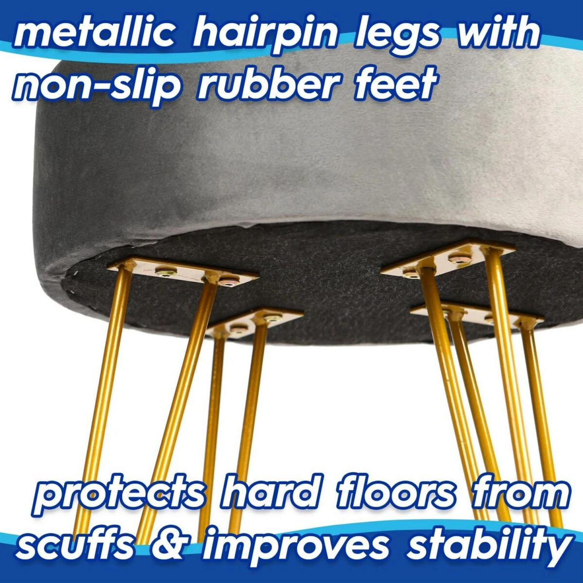 Round Velvet Footsto b1b0ad09db02462409cb9a7b5ff8243f