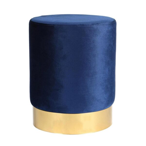 Round Velvet Pouffe d6ea4c1a3083fade5d2ab9949a85b68a