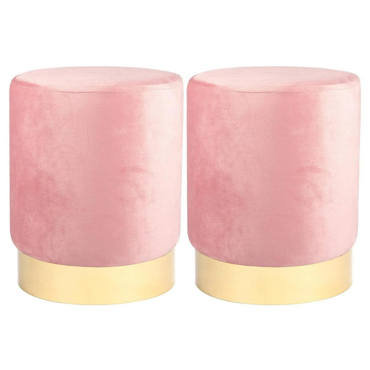 Round Velvet Pouffes 72a506008ab3ed2e391a3e14438bbb04