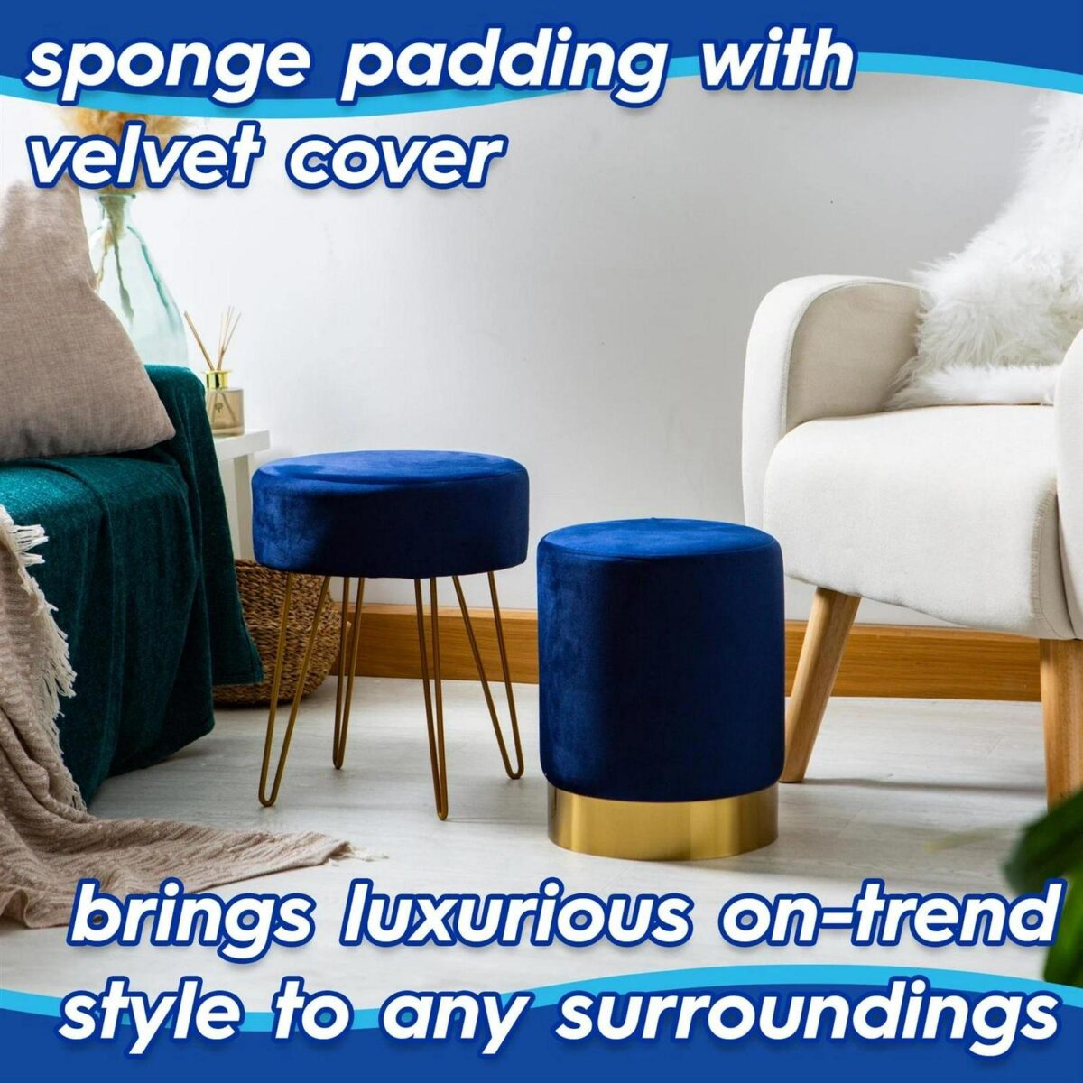 Round Velvet Pouffes 7d2f6f6c20180514a10a9c2cfde495c0