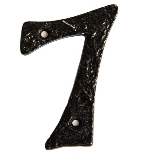Rustic Iron Numeral 1fd524eb9db0ffd02761c171af50825e