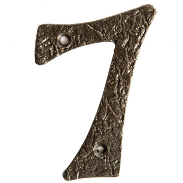 Rustic Iron Numeral 41379061b66008b4bd0be779bdfd20cf
