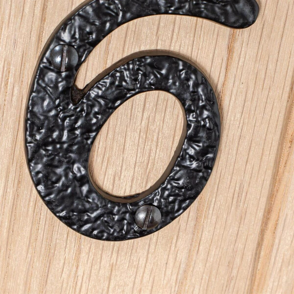 Rustic Iron Numeral 6dd04f708da7cf253dbd135cf7fd424e