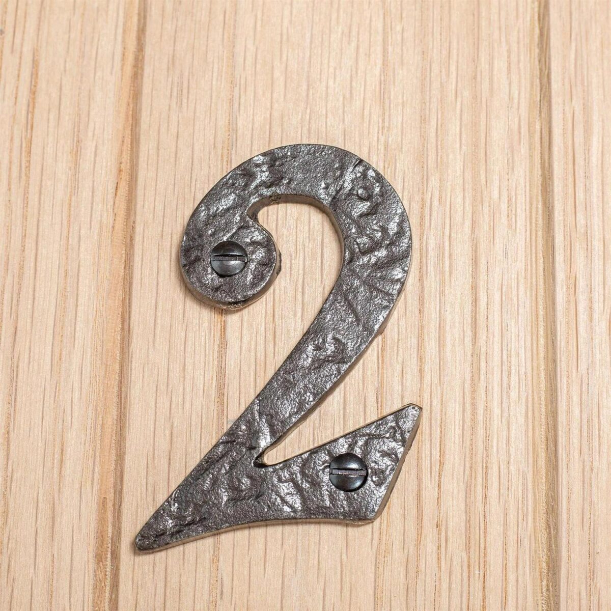 Rustic Iron Numeral fcdfc3b34c7ddcece304276f9420c6a4