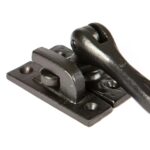 Rustic Window Fastener - Right Handed Cast Iron Antique W45mm x H110mm Black - Image 3