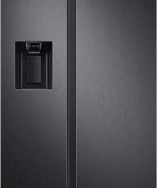 SAMSUNG 8 Series SpaceMax RS68A884CB1/EU American-Style Smart Fridge Freezer - Black Stainless Steel