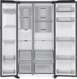 SAMSUNG Bespoke AI Series 8 RS80F66KBFEU American-Style Fridge Freezer - Black - Image 11