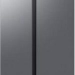 SAMSUNG Bespoke AI Series 7 RS70F67QCTEU American-Style Fridge Freezer - Silver