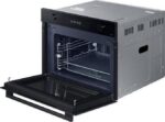 SAMSUNG Bespoke Series 4 NQ5B4553FBK/U4 Built-in Compact Combination Microwave - Black Glass - Image 9