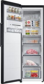 SAMSUNG Bespoke SpaceMax RZ32C7BDEB1/EU Tall Freezer - Black Stainless - Image 2